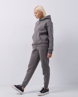 Костюм жіночий зимовий сірого кольору,  модель womanW3-lightgrey