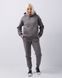 Костюм жіночий зимовий сірого кольору,  модель womanW3-lightgrey
