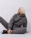 Костюм жіночий зимовий сірого кольору,  модель womanW3-lightgrey